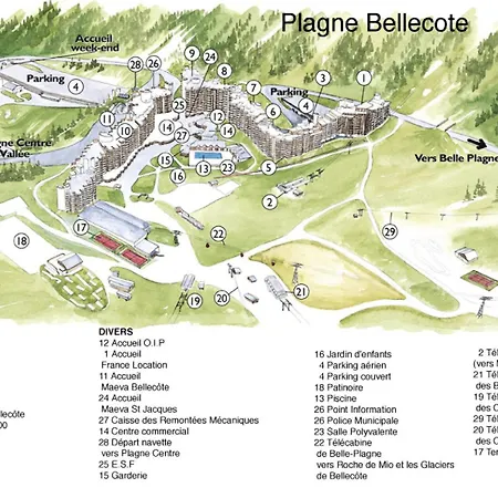 Les Glaciers 3 - Confortable - Au Pieds - Balcon Mae-3191 La Plagne